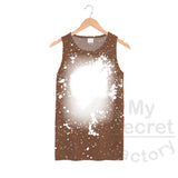 Faux Bleach Tank Top