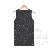 Faux Bleach Tank Top