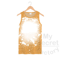 Faux Bleach Tank Top