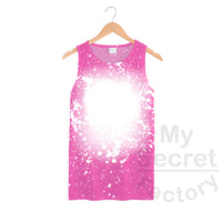 Faux Bleach Tank Top