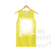 Faux Bleach Tank Top