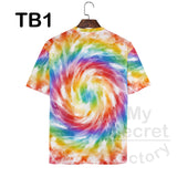 Tie Dye Bleach T-Shirt Sublimation