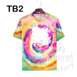 Tie Dye Bleach T-Shirt Sublimation