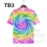 Tie Dye Bleach T-Shirt Sublimation