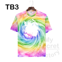 Tie Dye Bleach T-Shirt Sublimation