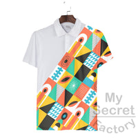 Polo Shirt, Short Sleeve - All Over Print