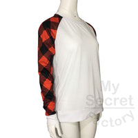 Buffalo Plaid Shirts Light Single Polyester