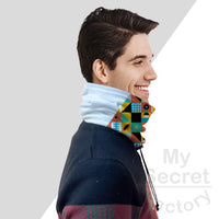 All Over Print Fleece Neck Warmer - Neck Gaiter