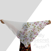 Chiffon Triangle Scarf