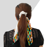 Ponytail Chiffon Scarves