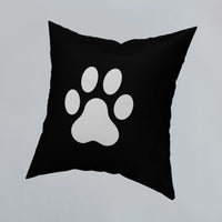 Pillow Cover Paw Photos Print One Side With Zipper