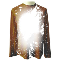 Faux Bleach Long Sleeve T-shirt Adult