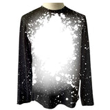 Faux Bleach Long Sleeve T-shirt Adult