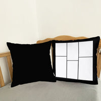 Pillow Cover 6 Photos Print One Side With Zipper