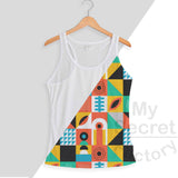 Tank Top Racer Back Women AOP