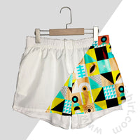 Double Layered Running Shorts - All Over Print