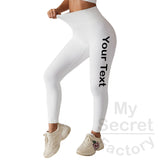 Running Sports Fitness Pants Ribbed Hip Lift High Waist Belly Peach Pants Elastic Yoga Pants